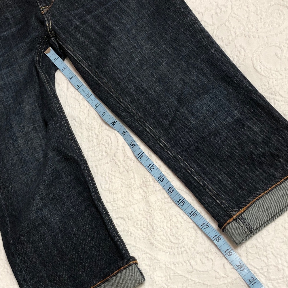 J. Crew Dark Blue capri Jeans 28 - Picture 7 of 11